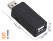 USB-USB-MINI # USB leválasztó/isolator/2,5kV szigetelés/USB 2.0/AMSAMOTION