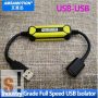   USB to USB # USB optikai leválasztó/isolator/2500V/ipari/USB 2.0 Full speed/Amsamotion