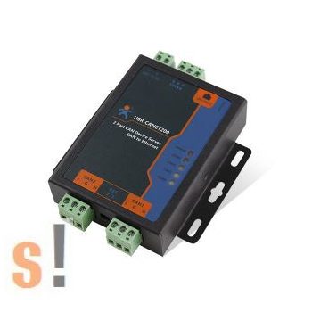   USR-CANET200 # CAN-Ethernet konverter és átjáró/gateway/2x CAN port/1x RS-485 port/1x Ethernet port/ipari/USR IOT