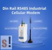 USR-DR504-EUX # Ipari celluláris modem DIN sínre/GSM LTE modem EU sávokkal/RS-485 port/Modbus RTU/TCP/USR IOT