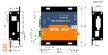 USR-GPRS232-730 # Ipari GSM/GPRS/IP 2G modem/4 sávos/850/900/1800/1900 MHz/RS-232/RS-485 port, USR IOT