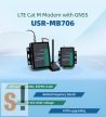 USR-MB706 # GSM modem/Soros RS232/RS485 port/4G LTE Cat M Modem/WAN Modem/GNSS/HTTP,SMS,FTP/Modbus RTU/Modbus TCP/9-36Vdc/USR IOT
