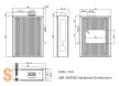 USR-SDR050-L # Ipari 5 portos Ethernet switch/10/100 Mbps/DIN sínre/Fém ház/IP40 védettség/9~36Vdc táp/-40°C ~ +85°C/USR IOT