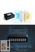 USR-SDR160 # Ipari 16 portos Ethernet switch/10/100 Mbps/DIN sínre/Fém ház/IP40 védettség/10~58Vdc táp/-40°C ~ +85°C/USR IOT