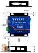USR-TCP232-410S # 2 portos Soros - Ethernet konverter/Modbus TCP - RTU átjáró/Gateway/1x RS-232/1x RS-485 port/10/100 Mbps Ethernet/Ipari, USR IOT