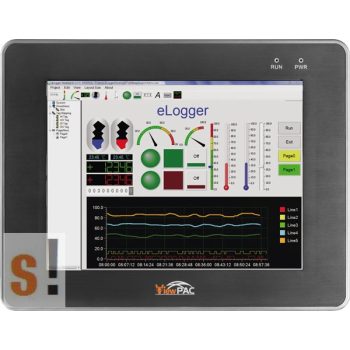   VP-4131 # ViewPAC PLC/CE 5.0/3 hely/10.4" érintőképernyős Touch LCD, ICP DAS, ICP CON