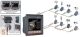VPD-130 # 3.5" TouchPAD/1x RS-232/485/USB/RTC/Nyomógomb, ICP DAS