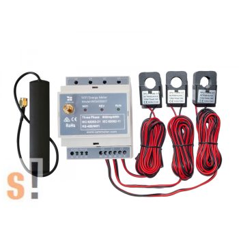   WEM3080T-150A # WiFi Fogyasztásmérő/3 fázis/150A/RS-485 port/Modbus TCP/RTU/ Kétirányú/App és Felhő/Beijing Lewei loT Technologies Co .Ltd