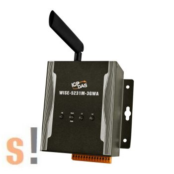   WISE-5231M-3GWA # IIoT Koncentrátor/kontroller/CE7.0/Web-bázisú/Intelligens/SMS/GSM, ICP DAS
