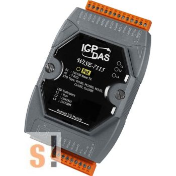   WISE-7115 # POE Controller/Modbus TCP/PoE Ethernet/7x AI/RTD, ICP DAS