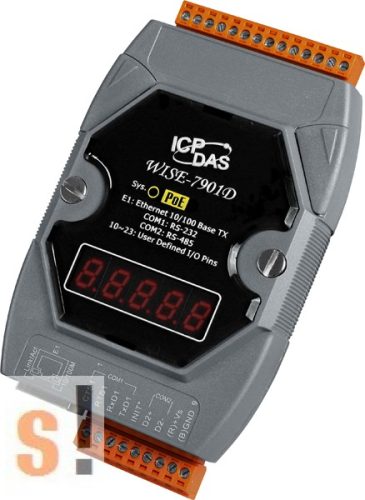 WISE-7901D # POE Controller/Modbus TCP/User defined I/O/LED, ICP DAS