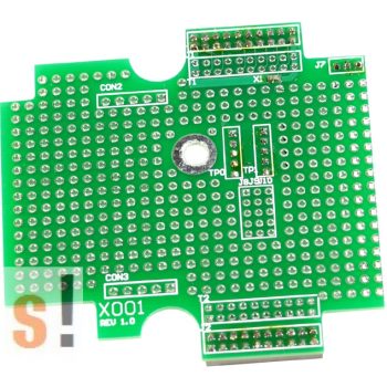   X001 # I/O bővítő kártya/prototípus/nagy/60x70mm ICP DAS