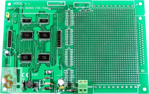 X002 # I/O bővítő kártya/prototípus/nagy/114x710mm ICP DAS