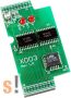 X003 # I/O bővítő kártya/Self-Test/64x32mm ICP DAS