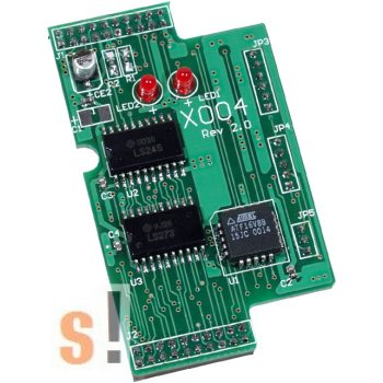 X004 # I/O bővítő kártya/Self-Test/64x36mm ICP DAS