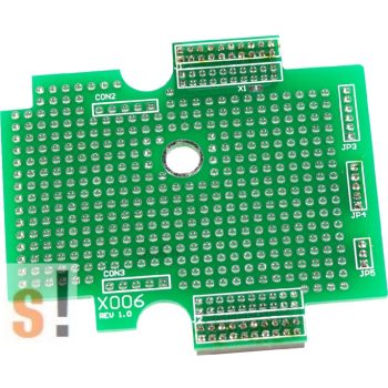   X006 # I/O bővítő kártya/prototípus/nagy/72x65mm ICP DAS
