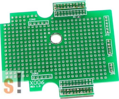 X006 # I/O bővítő kártya/prototípus/nagy/72x65mm ICP DAS