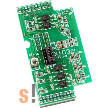 X103 # I/O bővítő kártya/7x DI/szigetelt, ICP DAS