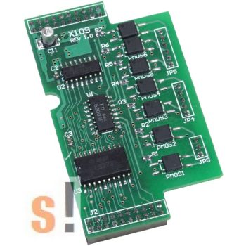  X109 # I/O bővítő kártya/7x relé ki RO/PhotoMos, ICP DAS 