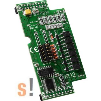   X112 CR # I/O bővítő kártya/6x DO/Source/szigetelt, ICP DAS