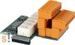 X116 # I/O bővítő kártya/4x DI/6x relé ki RO/szigetelt, ICP DAS