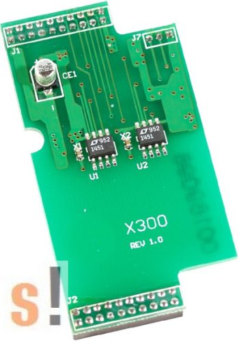 X300 # I/O bővítő kártya/2x AO/0~4.095V, ICP DAS
