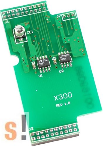 X300 # I/O bővítő kártya/2x AO/0~4.095V, ICP DAS