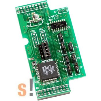   X400 # I/O bővítő kártya/3x Timer/Counter/16 bit, ICP DAS