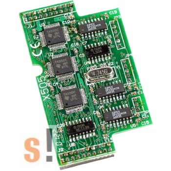 X505 CR # I/O bővítő kártya/3x RS-232/5 pin, ICP DAS