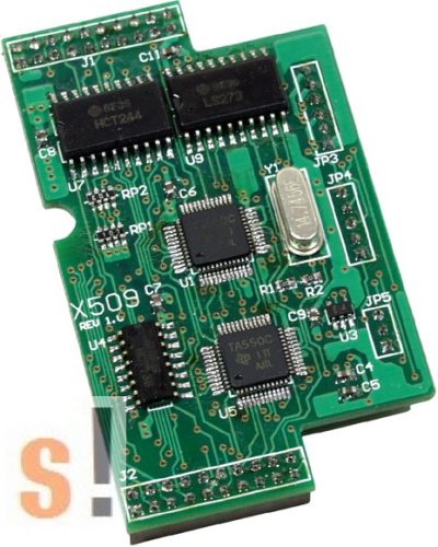 X509 CR # I/O bővítő kártya/2x RS-232 port/3 pin/4x DI/4x DO, ICP DAS