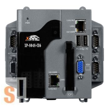  XP-8048-CE6 # XP-8000 Win-GRAF PAC Controller/AMD-LX800/Windows CE6 OS/0x férőhely, ICP DAS