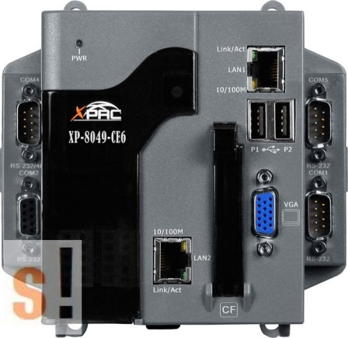 XP-8049-CE6-1500R # XP-8000 InduSoft SCADA PAC Controller/AMD-LX800/Windows CE6 OS/0x férőhely, 1500 Tags, ICP DAS