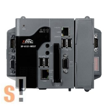   XP-8131-WES7 CR # XPAC/Controller/XP-8000-WES7/WES7 OS/x86 CPU és 1x I/O hely, ICP DAS