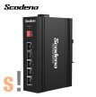 XPTN-9000-65-5TX # Ipari Ethernet switch/ 5 portos/ 10/100 Mbps/ Fém ház/DIN sínre/12V-58Vdc/-40°C ~ +75°C/IP40 védettség/Scodena