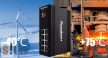 XPTN-9000-65-8TX # Ipari Ethernet switch/ 8 portos/ 10/100 Mbps/ Fém ház/DIN sínre/12V-58Vdc/-40°C ~ +75°C/IP40 védettség/Scodena
