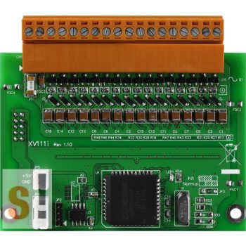   XV111 CR # I/O bővítő kártya/VPD/16x DO/sink/szigetelt, ICP DAS