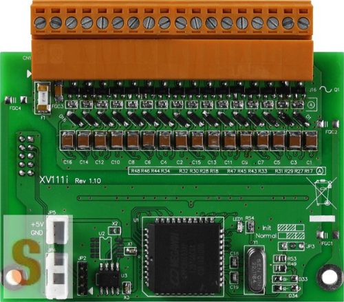 XV111 CR # I/O bővítő kártya/VPD/16x DO/sink/szigetelt, ICP DAS