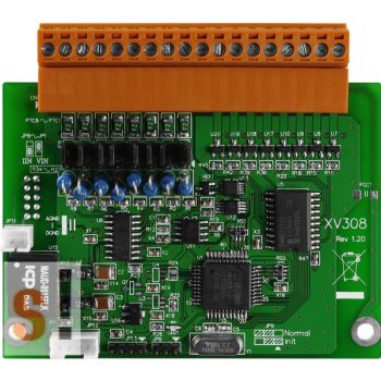   XV308 CR # I/O bővítő kártya/VPD/8x AI/8x DI/O/szigetelt, ICP DAS
