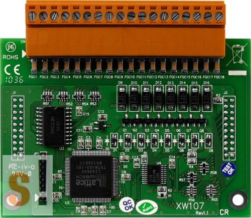 XW107 # I/O Bővítő kártya/LP-WP-WISE-5000/8x DI/8x DO/nem szigetelt, ICP DAS