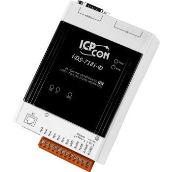   iDS-718i-D CR # intelligens soros-ethernet szerver, 1x szigetelt RS-232/422/485 port, ICP DAS