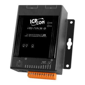   iDS-718iM-D  # intelligens soros-ethernet szerver, 1x szigetelt RS-232/422/485 port, fémház, ICP DAS