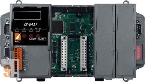 iP-8417 # Controller/MiniOS7/ISaGRAF/4 hely/512KB, ICP DAS
