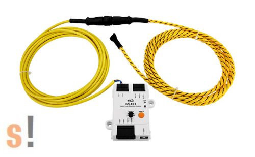 iSN-101/S2 CR # I/O modul/1 csatornás folyadékszivárgás érzékelő/3 méter kábel/DCON/Modbus RTU/akár 500 méter érzékelő kábel/Hang és LED riasztás/ICP CON, ICP DAS