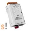 tGW-718i-D # Soros Modbus RTU/TCP Ethernet átjáró/ 1x RS-232/422/485 port/5-vezetékes RS-232 port/ PoE/szigetelt,  ICP DAS