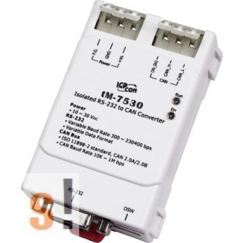   tM-7530 # Intelligens mini RS-232-CAN konverter, Tiny/Konverter/RS-232/CAN, ICP DAS