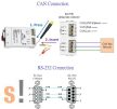 tM-7530 # Intelligens mini RS-232-CAN konverter, Tiny/Konverter/RS-232/CAN, ICP DAS