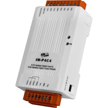   tM-P4C4 # I/O Module/Modbus RTU/tiny/4 DI/4 DO/OC/isolated, ICP DAS, ICP CON