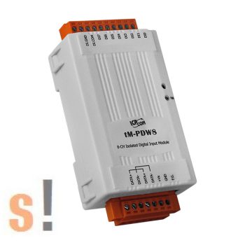  tM-PDW8 CR # I/O Modul/Modbus RTU/RS-485 port/tiny/8x DI/wet/dry /ICP CON/ICP DAS