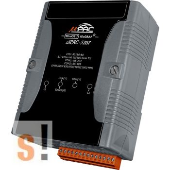   μPAC-5207 # uPAC-5207/POE Kontroller/768KB/1x Ethernet/1x RS-232/1x RS-485/ISAGRAF/GPRS, ICP DAS, ICP CON