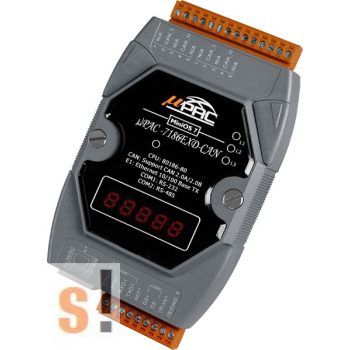   µPAC-7186EXD-CAN-G CR # Kontroller/MiniOS7/C nyelv/LED/Ethernet/CAN, ICP DAS